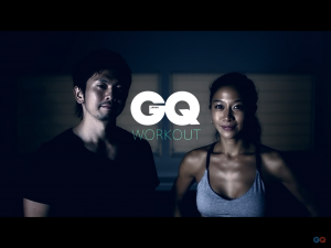 岡本隼人監修・出演のGQ Video にて GQ WORKOUT を公開